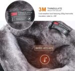 ALEADER Men's Winter Waterproof Insulated Shell Warm Inner Comfortable Outdoor Snow Boots - Image 2