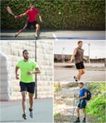 4 Pack Mens 2 in 1 Running Workout Shorts with Liner, Gym Athletic Quick Dry Sport Shorts with Pockets - Image 6