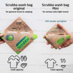 Scrubba Wash Bag MINI Ultra-Compact Washing Machine - Ideal for Travel, Camping & Hiking | Portable Washer & Dry Bag, 50% smaller than original Scrubba - Image 7