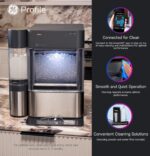 GE Profile Opal 2.0 XL with 1 Gallon Tank, Chewable Crunchable Countertop Nugget Ice Maker, Scoop included, 38 lbs in 24 hours, Pellet Ice Machine with WiFi & Smart Connected, Stainless Steel - Image 3