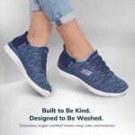 Skechers Women's Summits Dazzling Haze Hands Free Slip In Sneakers - Image 6