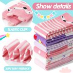 MOGGEI 6 Pairs Kids Girls Knee High Socks Gift Long Crazy Silly Tall Funny Boot Cute Animal Child Fun Socks - Image 4