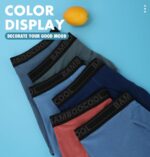BAMBOO COOL Breathable Men's Underwear Modern Multipack Comfortsoft Moisture-Wicking Boxer Briefs 6 Pack - Image 6