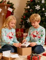 Funnycokid Kids Ugly Christmas Sweater Girls Boys Xmas Sweatshirt Funny Fleece Outfit 3D Print Clothes 4-16 Years - Image 5