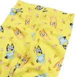 Bluey girls 4-piece Snug-fit Cotton Pajama Set, Soft & Cute for Kids - Image 6