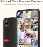 TCL 30 Z |2022| 6.1 Inch Unlocked Cell Phone with HD+ Display, US Version Android 12 Smartphone 32GB+3GB RAM, 3000mAh Android Phone, Prime Black (Renewed) - Image 8