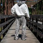 DIOTSR Mens Baggy Pants Athletic Graphic Print Joggers Workout Streetwear Sweatpants with Pockets - Image 5