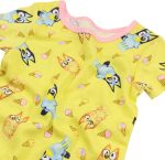 Bluey girls 4-piece Snug-fit Cotton Pajama Set, Soft & Cute for Kids - Image 5
