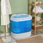 ZenStyle Portable Washer Compact Twin Tub 9.9 LB Mini Top Load Washing Machine Washer/Spinner w/ 6.57 FT Inlet Hose - Image 5