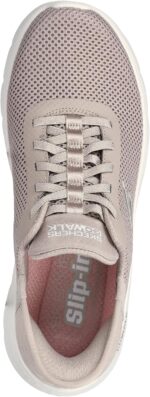 Skechers Womens Go Walk Flex Hands Free Slip-ins-Grand Entry Sneaker - Image 3