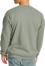 Hanes Men's Ecosmart Fleece Sweatshirt, Pullover Crewneck Sweatshirt, Big & Tall, 1 or 2 Pack - Image 2
