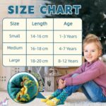 Eyean Kids Fuzzy Socks Non Slip Soft Fluffy Slipper Grips Socks Warm Plush Cozy Cabin Boy Girls Crew Socks 6 Pairs - Image 6