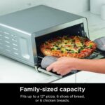 Ninja Flip Toaster Oven&Air Fryer, 8-in-1 Functionality, Flip Up&Away Capability for Storage Space, LargeCapacity, Air Fry Basket, SheetPan, Wire Rack&Removable Crumb Tray, Stainless,1800 watts, SP151 - Image 6