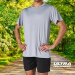 Men’s Athletic Short Sleeve Gym Workout T-Shirts 2 Pack Mens Dry Fit Tees Moisture Wicking Crew Neck Running T Shirt for Men - Image 4