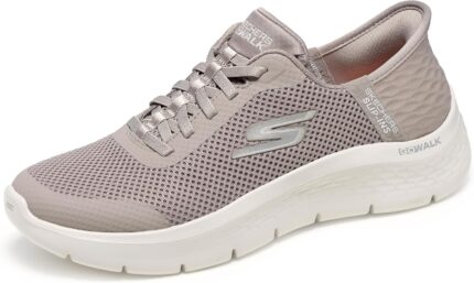 Skechers Womens Go Walk Flex Hands Free Slip-ins-Grand Entry Sneaker