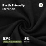 BAMBOO COOL Men's Ultra Breathable Underwear,No Riding Up Boxer Briefs with ComfortFlexible Waistband,Multipack - Image 4