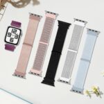 6 Pack Nylon Sport Loop Band Compatible with Apple Watch Band 38mm 40mm 41mm 42mm 44mm 45mm 46mm 49mm Women Men, Soft Adjustable Braided Replacement Straps for iWatch Series 11 10 9 8 7 6 5 4 3 2 1 SE Ultra - Image 3