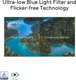 ASUS 22” 1080P Eye Care Monitor (VP227HF) - (21.45-inch viewable), Full HD, 99% sRGB, Frameless, 100Hz, Adaptive-Sync, 1ms, HDMI, Low Blue Light, Flicker Free, VESA Wall Mountable, 3 yr Warranty - Image 4