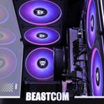 BEASTCOM Q3 Gaming PC Desktop Computer AMD Ryzen 5 3400G, 4K Vega Graphics, 16GB RAM, 1TB M.2 NVMe, 500W 80PLUS PSU, WiFi, Gaming Office Console, Towers Prebuilt PC - Image 5
