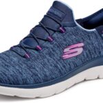 Skechers Women's Summits Dazzling Haze Hands Free Slip In Sneakers