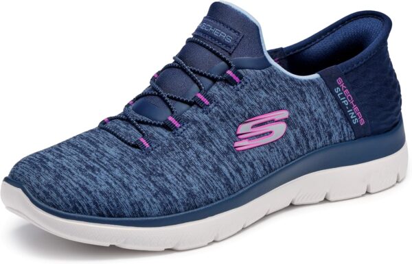 Skechers Women's Summits Dazzling Haze Hands Free Slip In Sneakers