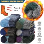 Kids Merino Wool Hiking Socks Boys Girls Toddler Thermal Winter Warm Thick Cushioned Moisture Wicking Socks 6 Pairs - Image 2