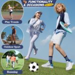 MOGGEI Boys Kids Girls Athletic Socks Basketball Sport Youth Crew Cotton Breathable Outdoor Socks 6 Pairs - Image 6