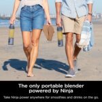Ninja BC151NV Blast Portable Blender, Cordless, 18oz. Vessel, Personal Blender-for Shakes & Smoothies, BPA Free, Leakproof-Lid & Sip Spout, USB-C Rechargeable, Dishwasher Safe Parts, Denim Blue - Image 2