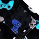 Hooded Plush Robe For Boys- Fluffy Winter PJ Robe With Pockets, Hoodie & Belt- Boys And Teens’ Ultra-Soft Bathrobe - Image 6