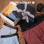 BAMBOO COOL Men's Ultra Breathable Underwear,No Riding Up Boxer Briefs with ComfortFlexible Waistband,Multipack - Image 6