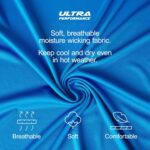 Men’s Athletic Short Sleeve Gym Workout T-Shirts 2 Pack Mens Dry Fit Tees Moisture Wicking Crew Neck Running T Shirt for Men - Image 6