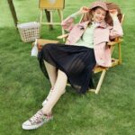 Adokoo Canvas Tennis Shoes for Women Low Top Casual White Black Sneakers for Women Lace Up Fashion Comfortable Walking Shoes - Image 6