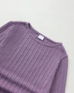 Girls Clothes Tween Girl Clothing Long Sleeve Ruched Drawstring Ribbed Knit Top Camo Cargo Pants Fall Winter Outfits - Image 5