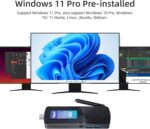 MeLE Fanless Mini PC Stick PCG02, N100 Compute Stick with Windows 11 Pro, 8GB 128GB Micro Desktop Computer, Full Functional USB-C, Gigabit Ethernet BT5.1 on Business Office Industrial IoT Home - Image 2