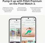 Google Pixel Watch 3 (41mm) 2024 Model - Android Smartwatch, Heart Rate Tracking, Fitbit Advanced Running, Fitness Insights, 24-Hour Battery - Polished Silver Aluminum Case - Porcelain Band - Wi-Fi - Image 8