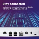 Lenovo 24" FHD All-in-One (AIO) Desktop - 16GB RAM - 512GB SSD - Intel Core - Office 365 for The Web | Stylish & Sleek - Stunning Display - Easy Task Management & Clear Calls - Fast & Quick Access - Image 5