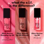 e.l.f. Glow Reviver Plumping Lip Oil, Tinted Lip Plumper For A High-Shine, Plump Finish, Infused With Jojoba Oil, Vegan & Cruelty-Free, Piggy Bank - Image 6
