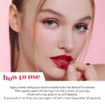 ETUDE Dear Darling Peel Off Lip Stain (Cherry Crack) – Teen girl gifts, Hydrating Hydrogel Tint, Fruity scent, Long Lasting & Waterproof, High Pigment, Easy Peel Off, All‑Day Color Lip Tattoo - Image 9