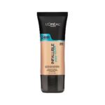 L'Oreal Paris Makeup Infallible Up to 24HR Pro-Glow Foundation, Nude Beige, 1 fl oz.