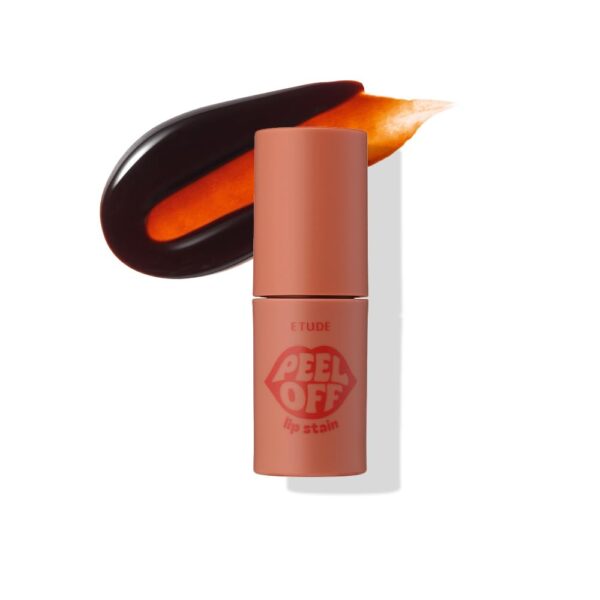 ETUDE Dear Darling Peel Off Lip Stain (Cacao Shell) – Teen girl gifts, Hydrating Hydrogel Tint, Fruity scent, Long Lasting & Waterproof, High Pigment, Easy Peel Off, All‑Day Color Lip Tattoo