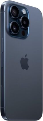 Apple iPhone 15 Pro Max, 256GB, Blue Titanium - Unlocked (Renewed) - Image 3