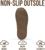 Project Cloud Mens Slippers 100% Genuine Leather with Australian Shearling Lining & Memory Foam Insole Outdoor & House Slippers for Men - Non-Slip Fuzzy Mens Shoes - Image 4