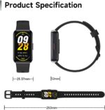 USMECBL Fitness Trackers,Blood Oxygen Heart Rate Sleep Monitor,Smart Band 24/7 Health Monitoring,Calorie Pedometer Steps Counter Activity watchs/Notifications for iOS/Android - Image 6