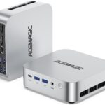 ACEMAGICIAN M1 Mini PC AMD Ryzen 7 6800H 16GB DDR5 512GB PCle SSD Mini Computers (8C/16T, up to 4.7GHz), Windows 11 Pro Radeon 680M 4K Triple Display Desktop Computers 3.2Type-C/LAN 2.5G/BT5.2/WiFi 6