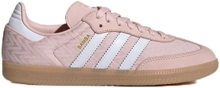 Adidas Women's Samba OG W Sandy pinkFtwr White/Gold met. 9 Adidas Women's Samba OG W Sandy pinkFtwr White/Gold met. 9 US