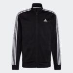 adidas Men's Essentials Warm-up 3-stripes Track Top - Image 5