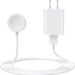 EGK Magnetic Fast Charger for Apple Watch, Wireless Charging Cable for All iWatch Series (1 m)