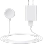 EGK Magnetic Fast Charger for Apple Watch, Wireless Charging Cable for All iWatch Series (1 m)