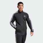 adidas Men's Essentials Warm-up 3-stripes Track Top - Image 4