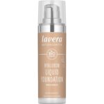 lavera Hyaluron Liquid Foundation - Warm Nude 03 - Foundation Make Up with Hyaluron & Almond Oil for a Flawless Complexion - Face Make Up - PETA Certified - Vegan - Made in Germany - 1 Fl Oz